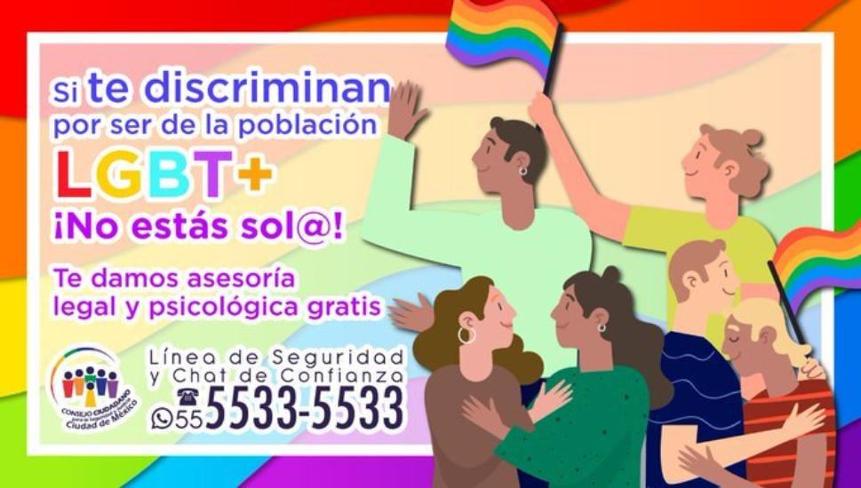 LLAMA CONSEJO CIUDADANO A COMBATIR LA DISCRIMINACIÓN LGBTTI DESDE LA FAMILIA